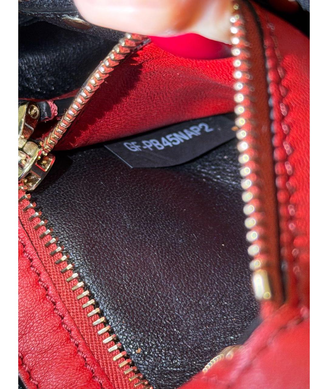VALENTINO Черная кожаная поясная сумка, фото 5