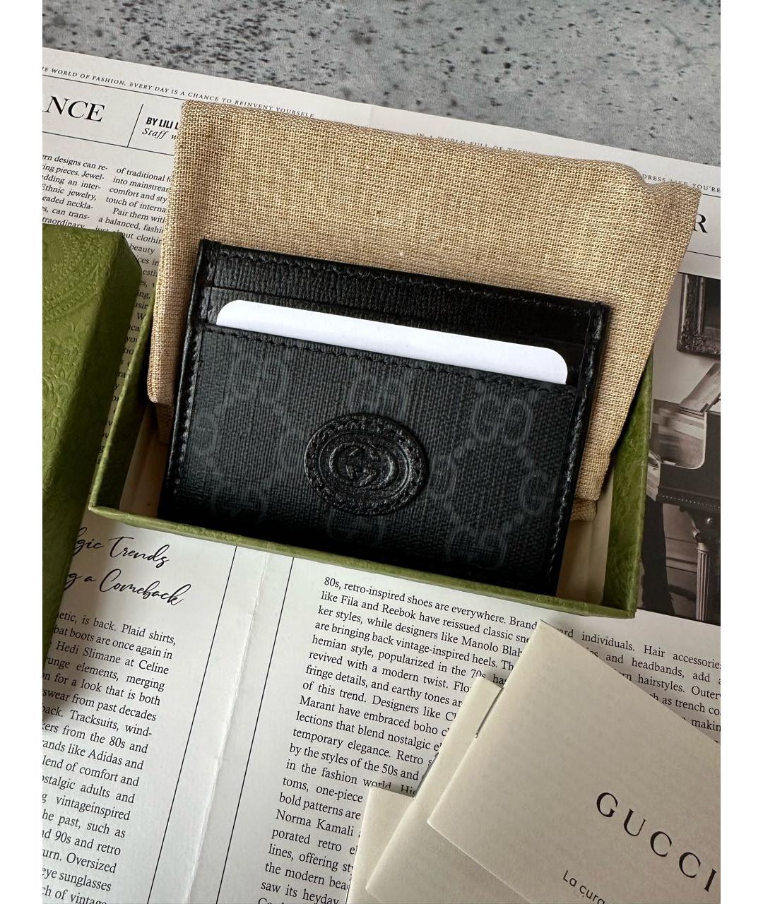 GUCCI Серый кардхолдер, фото 4