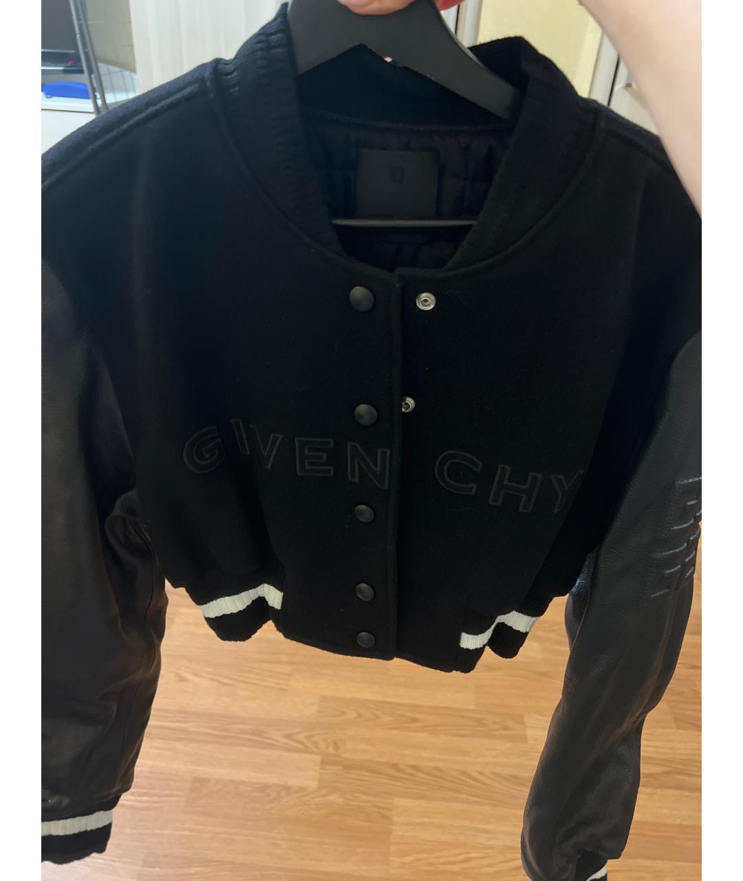 GIVENCHY Черная кожаная куртка, фото 6