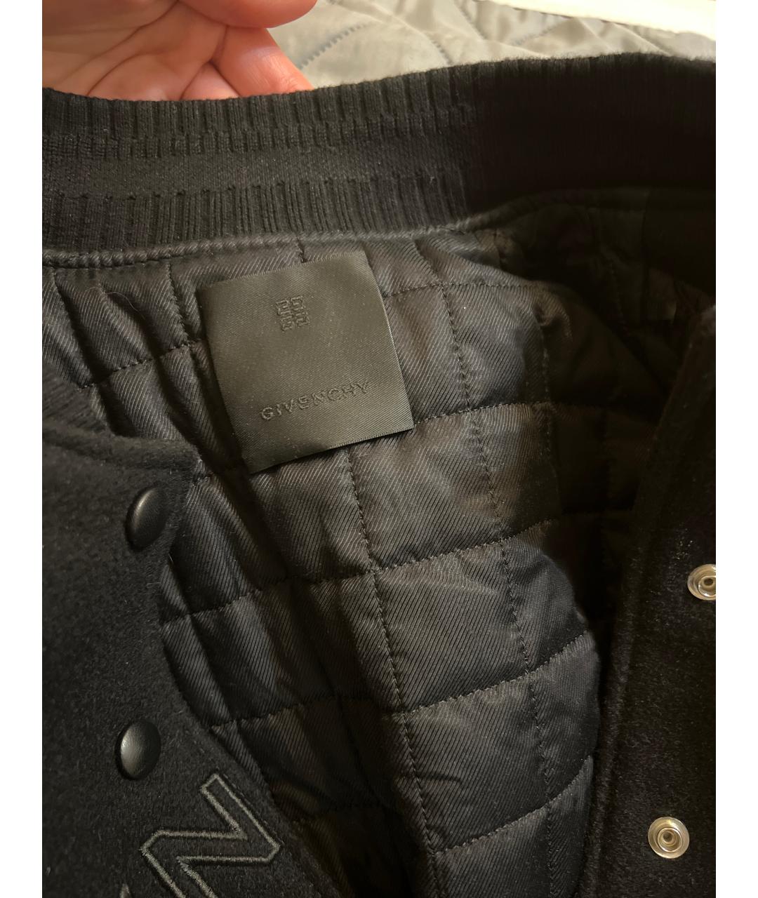 GIVENCHY Черная кожаная куртка, фото 4