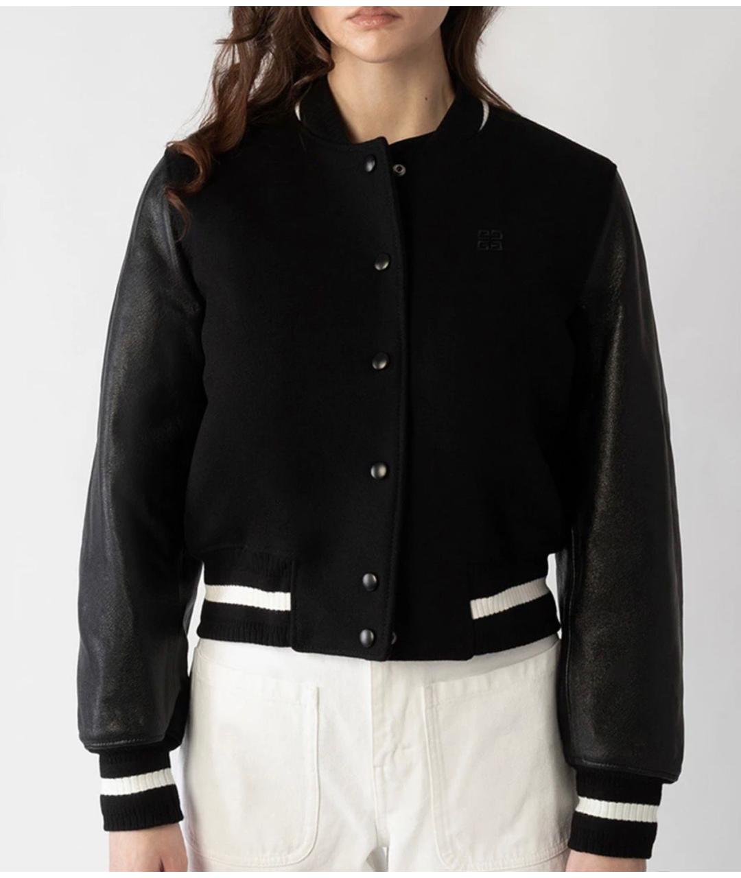 GIVENCHY Черная кожаная куртка, фото 2