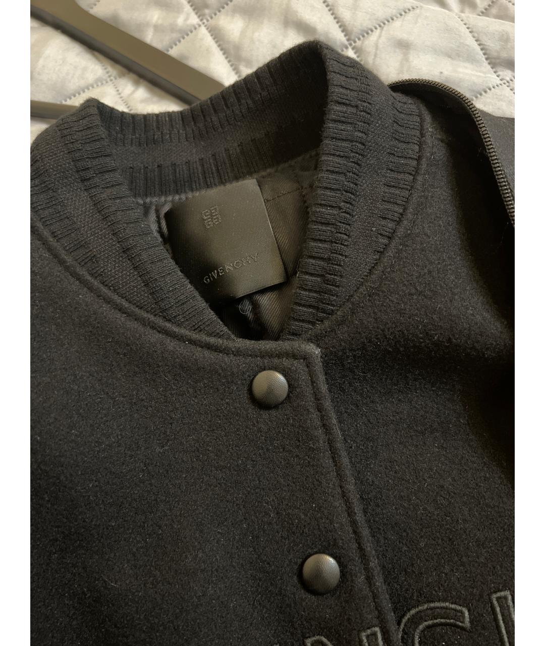 GIVENCHY Черная кожаная куртка, фото 5