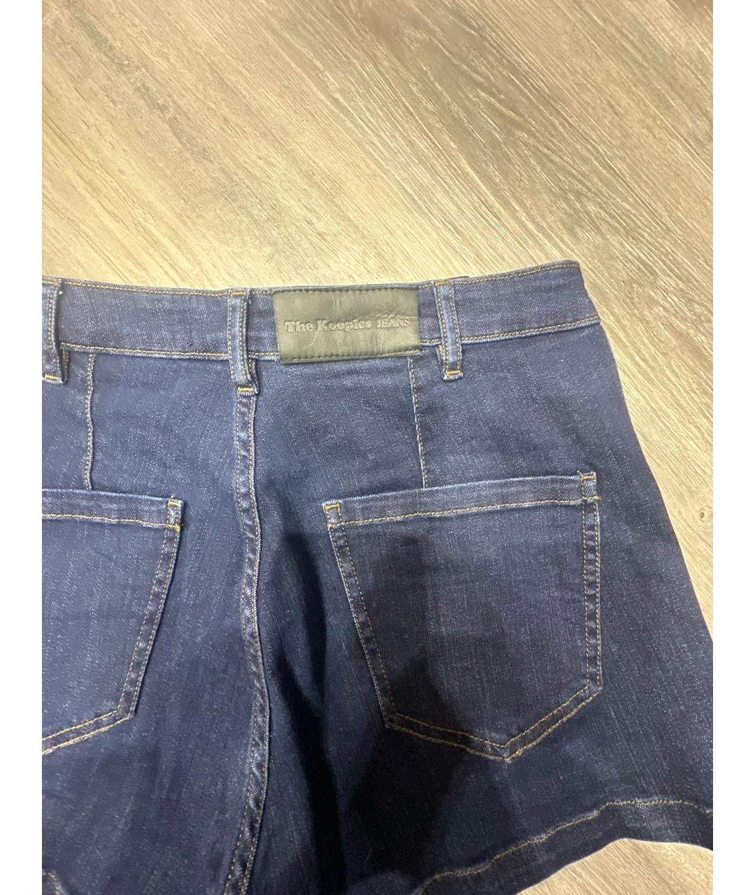 THE KOOPLES Темно-синие хлопковые шорты, фото 3