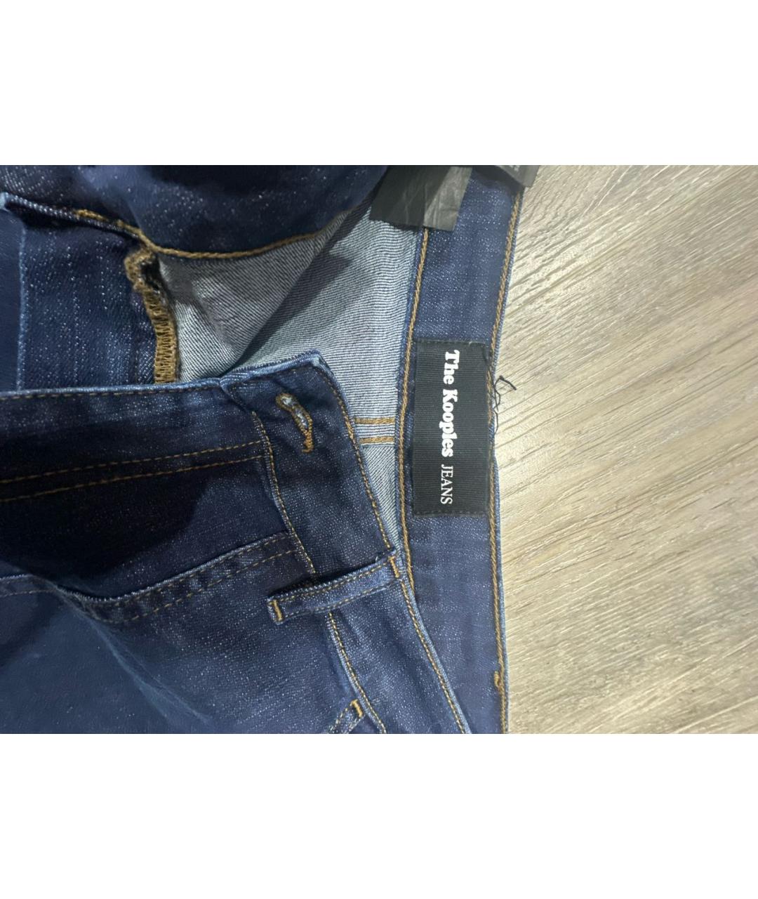 THE KOOPLES Темно-синие хлопковые шорты, фото 4