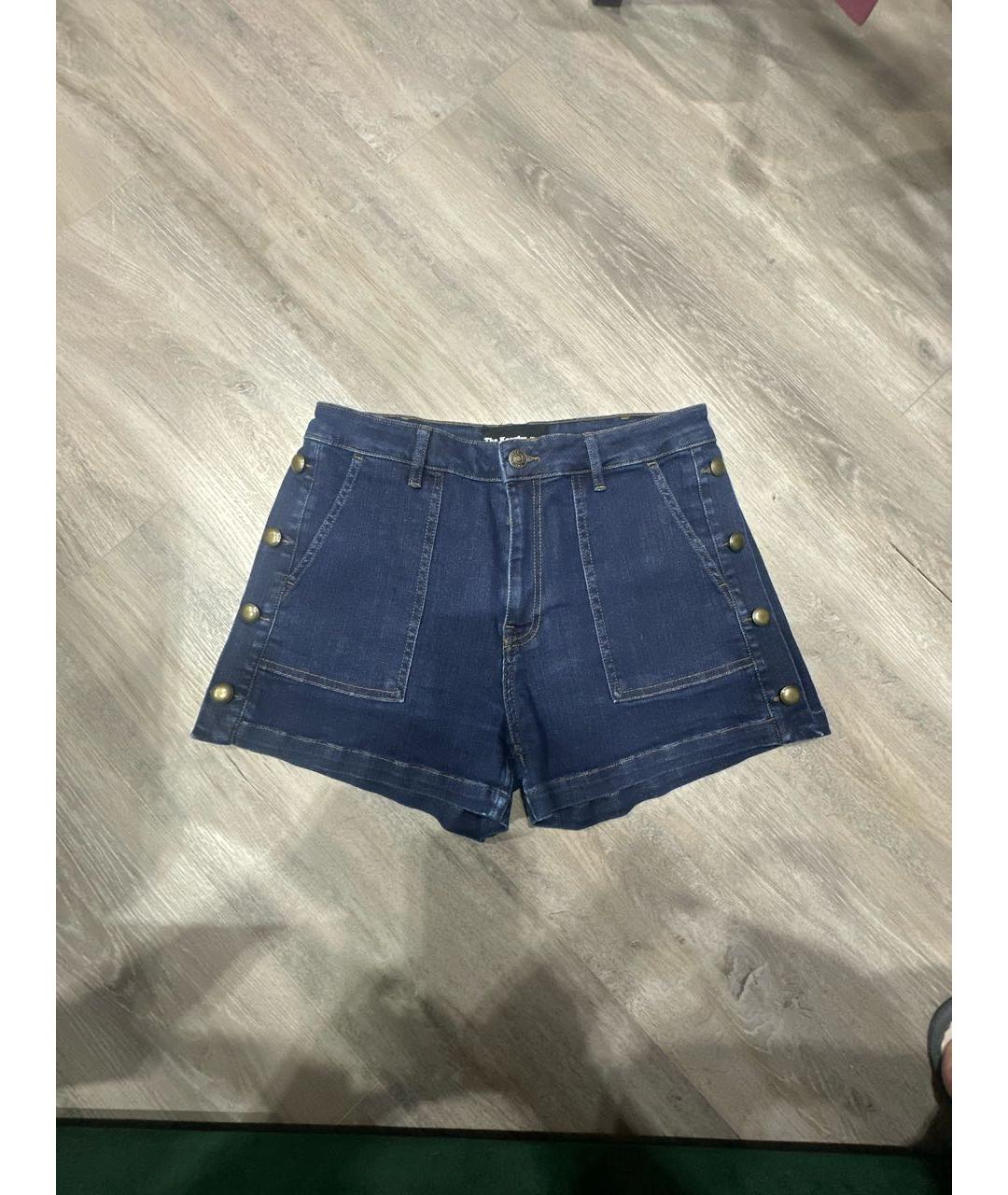 THE KOOPLES Темно-синие хлопковые шорты, фото 5