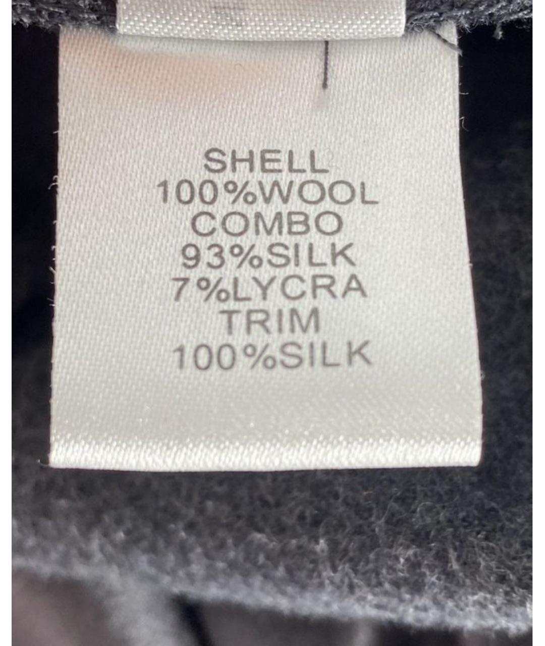 DIANE VON FURSTENBERG Серое шерстяное повседневное платье, фото 4