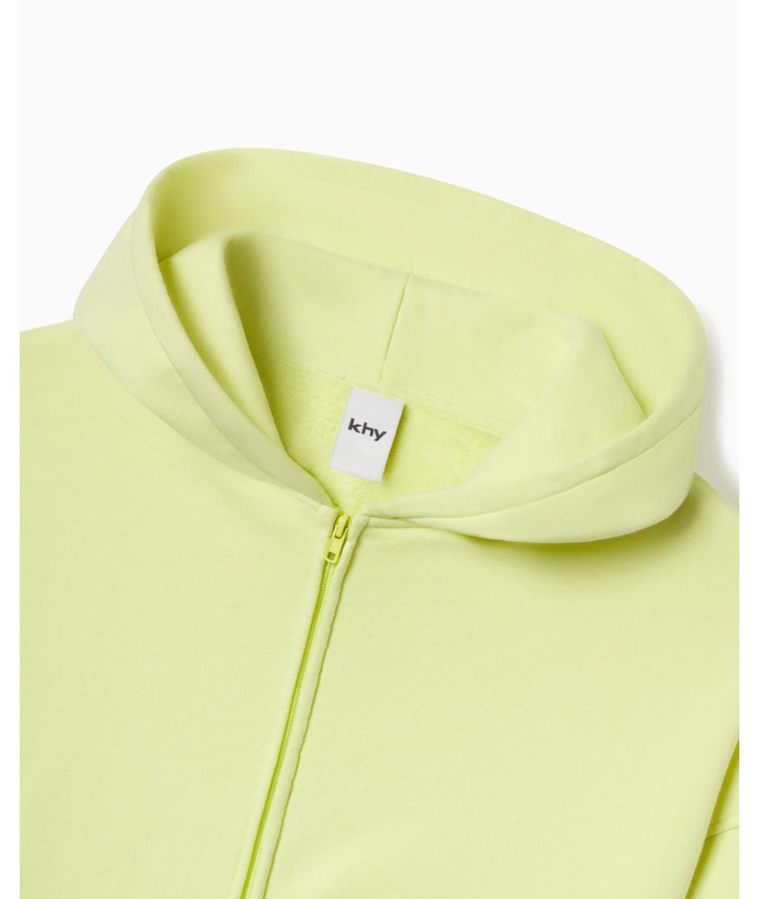 KHY Желтый хлопковый спортивные костюмы, фото 4