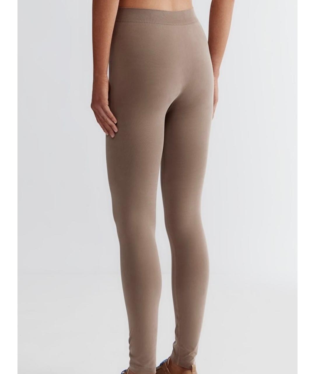 12 STOREEZ Бежевые леггинсы и велосипедки, фото 3