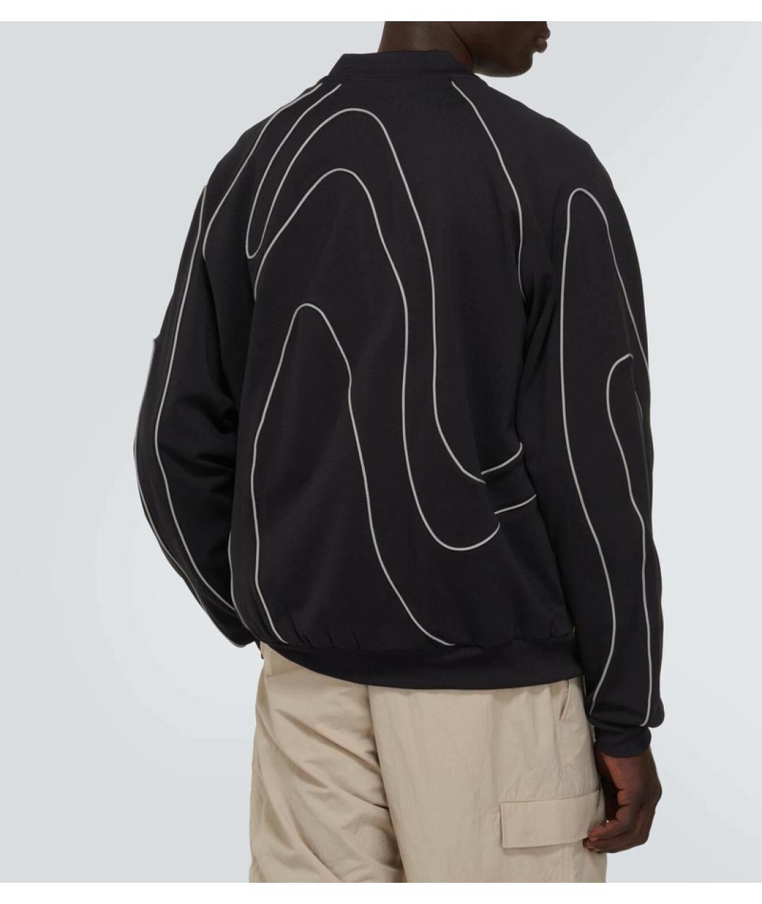 Y-3 Черная полиамидовая спортивная куртка, фото 2