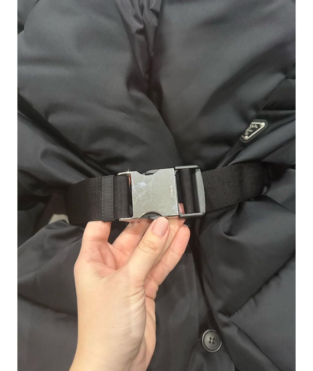 PRADA Черный пуховик, фото 3