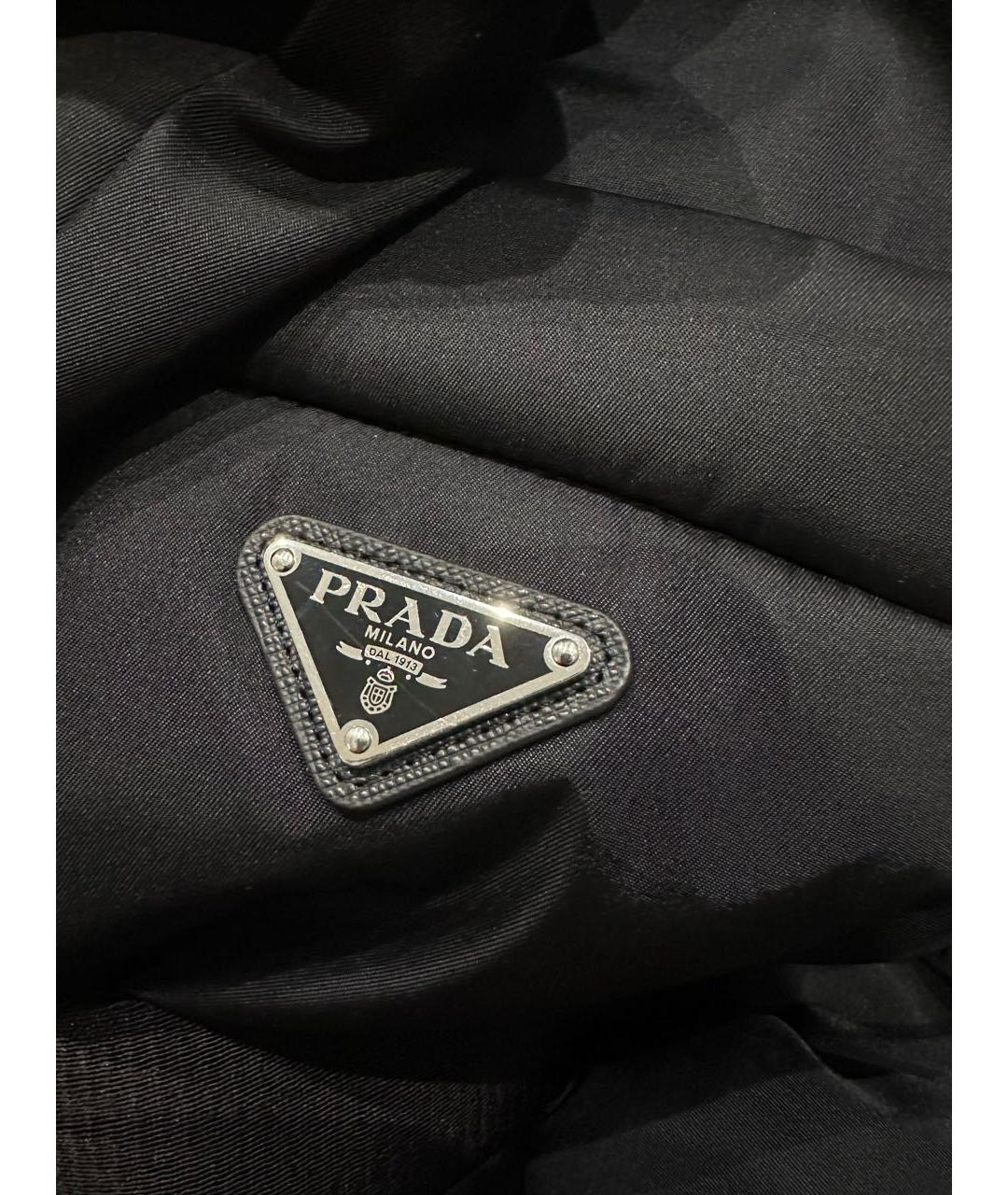PRADA Черный пуховик, фото 4