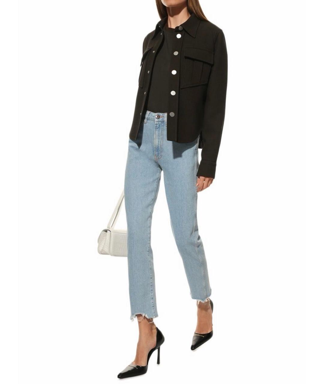 3X1 Голубые хлопко-эластановые джинсы слим, фото 6