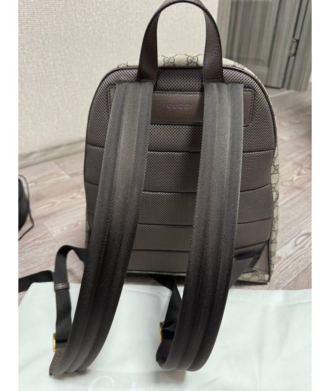 GUCCI Коричневый рюкзак, фото 3