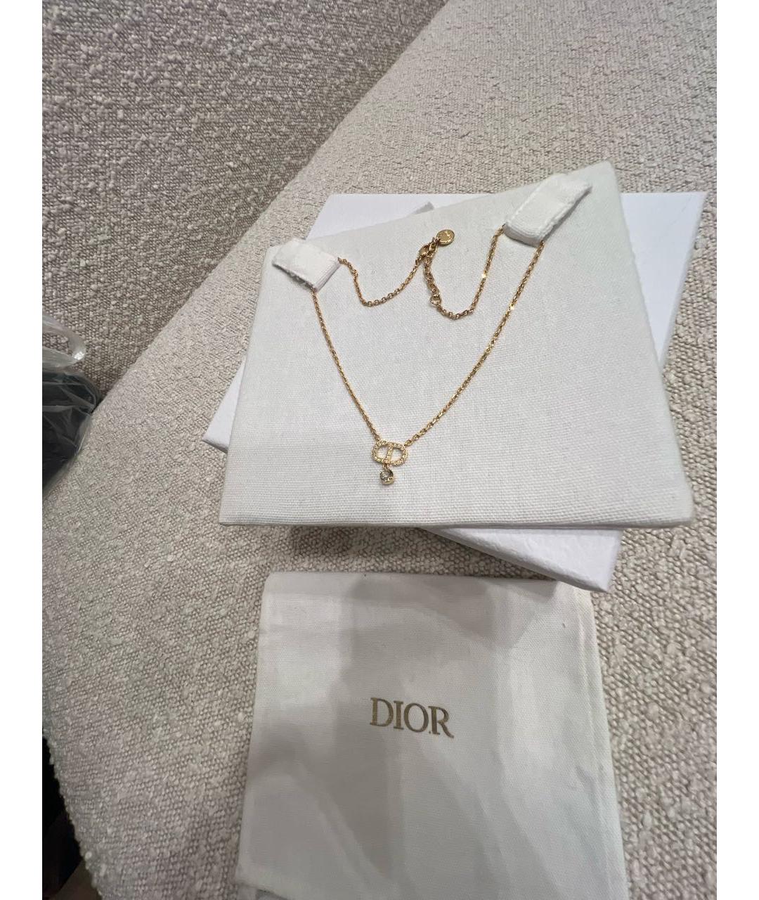 CHRISTIAN DIOR Золотая подвеска, фото 2