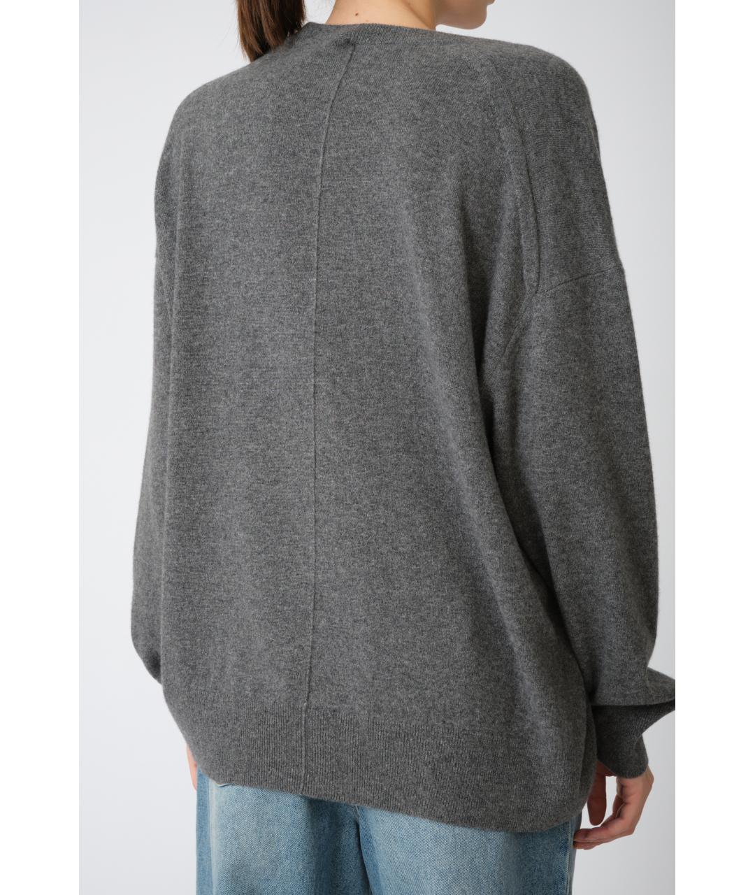PETAR PETROV Серый кашемировый джемпер / свитер, фото 5