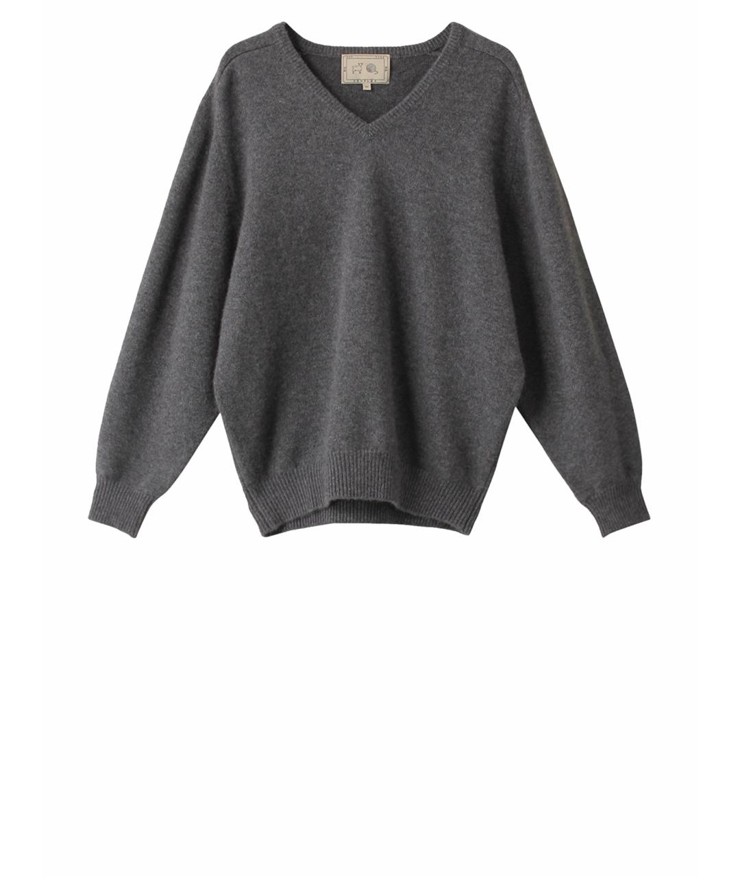 PETAR PETROV Серый кашемировый джемпер / свитер, фото 1