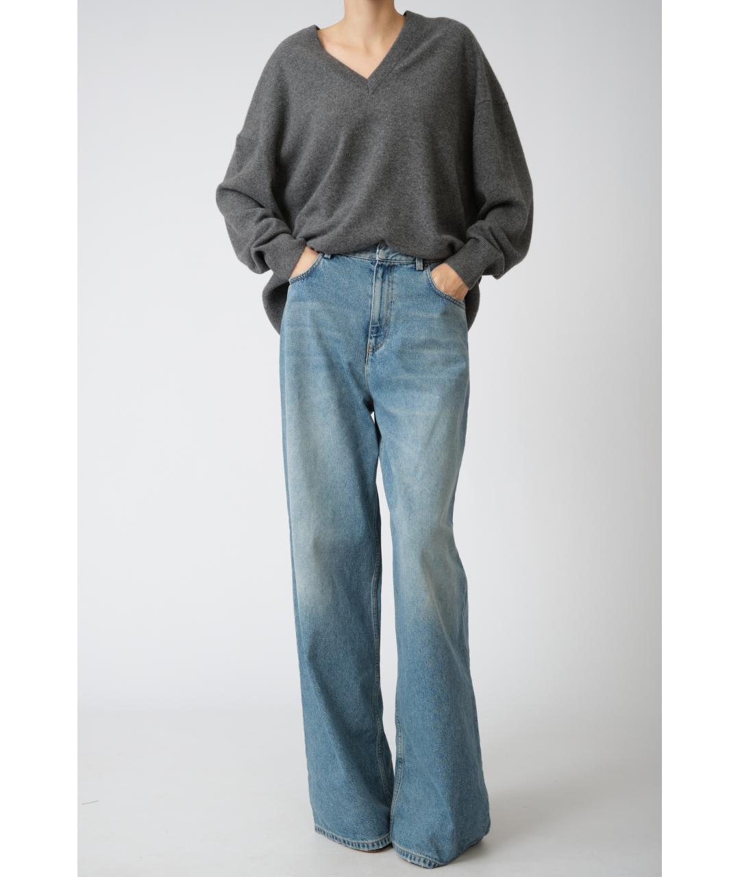 PETAR PETROV Серый кашемировый джемпер / свитер, фото 3