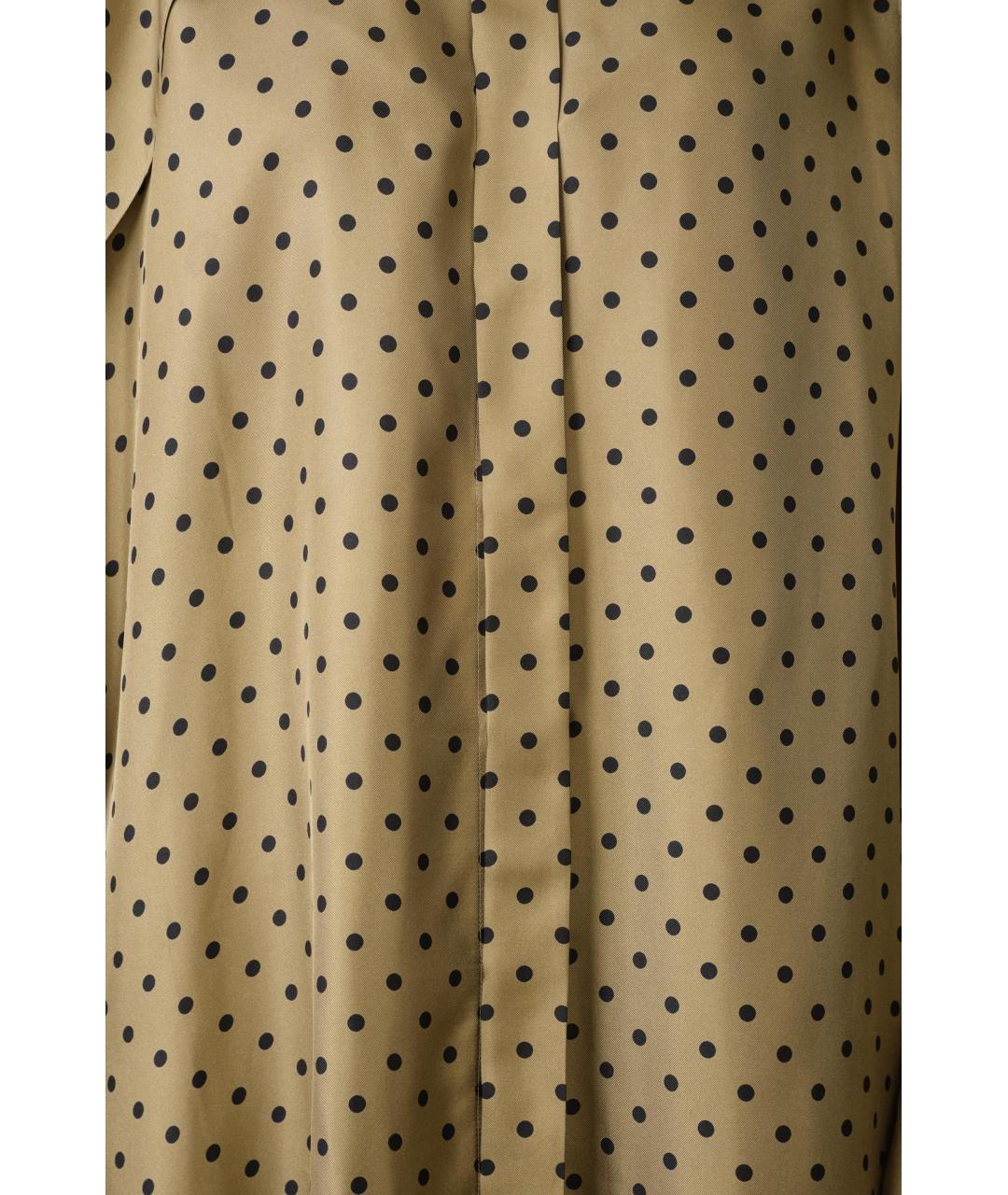 PETAR PETROV Коричневое шелковое повседневное платье, фото 5