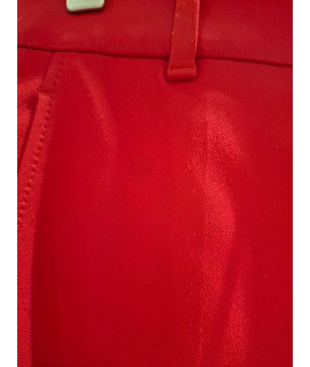 GUCCI Красный шерстяной костюм с брюками, фото 6