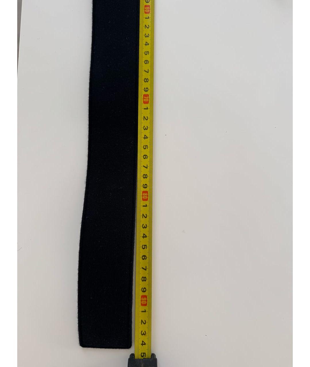 SAINT LAURENT Черный ремень, фото 3