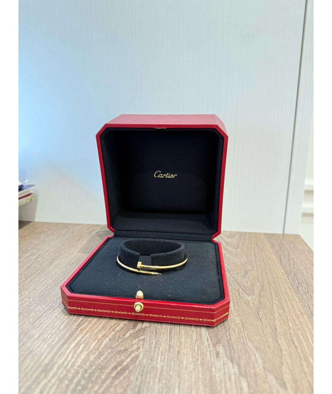 CARTIER Желтый браслет из желтого золота, фото 8