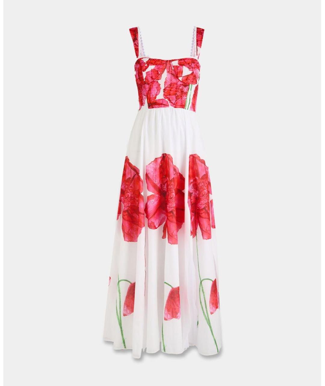 CHARO RUIZ Розовый хлопковый сарафан, фото 7