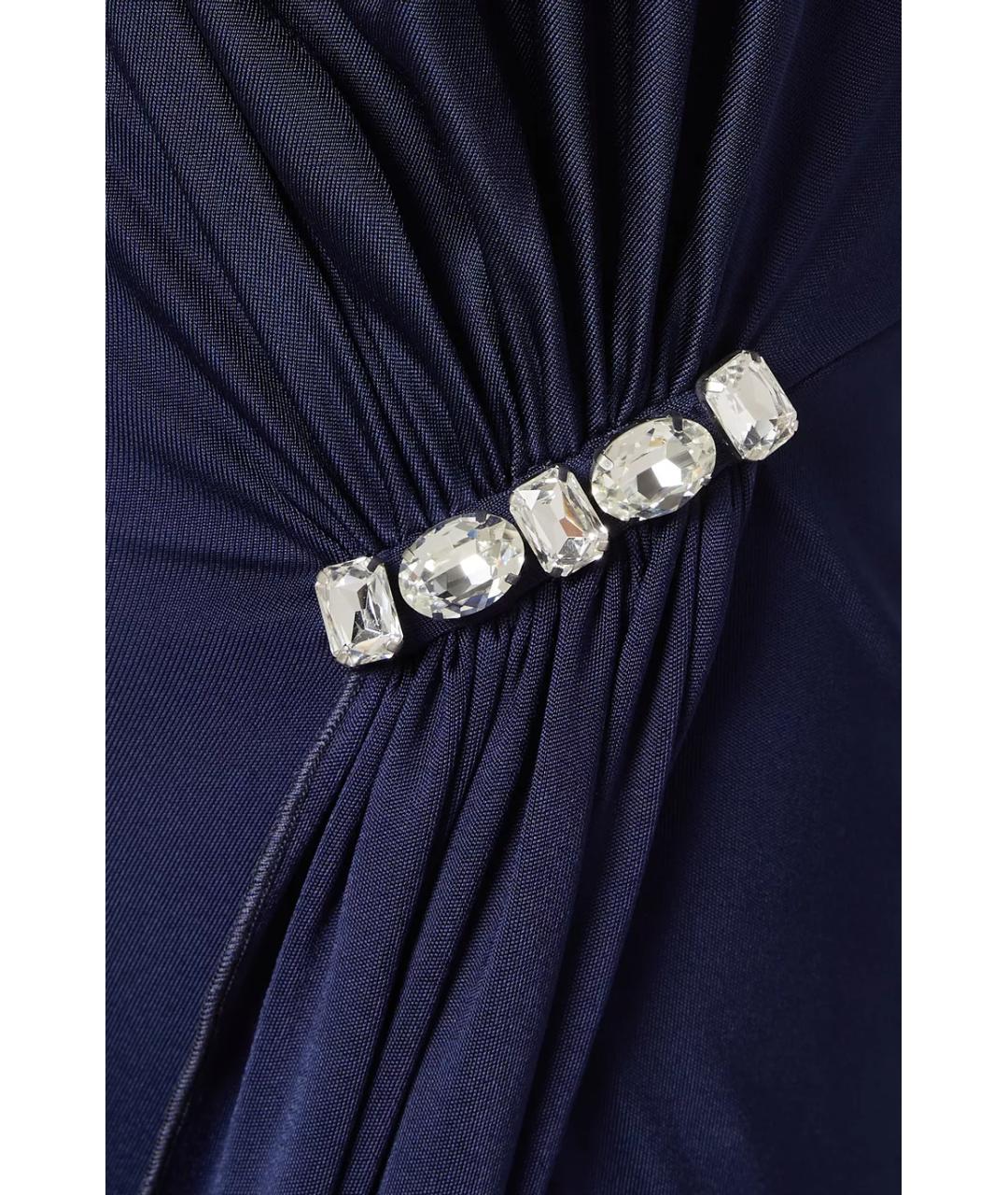 DAVID KOMA Темно-синее коктейльное платье, фото 9
