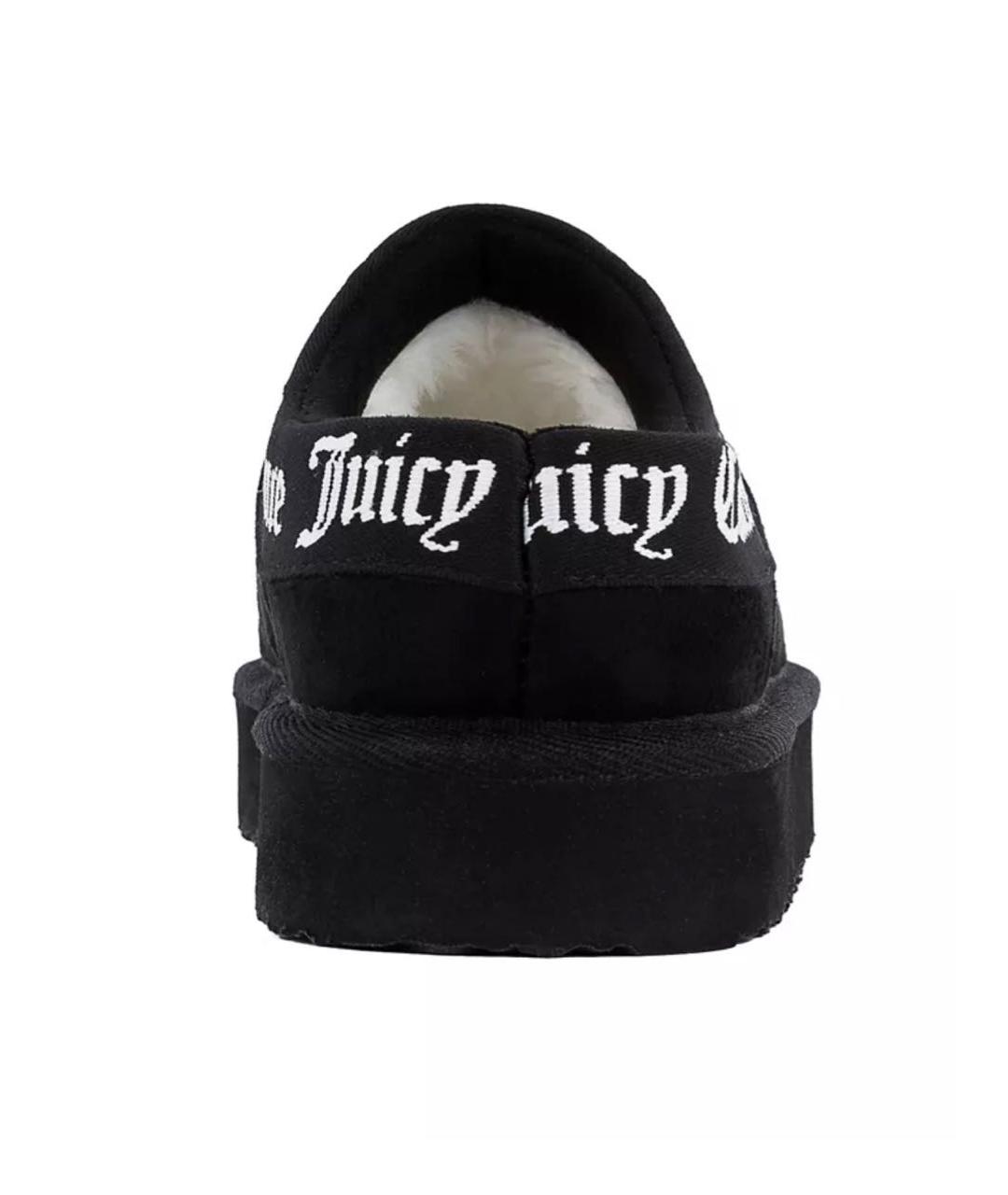 JUICY COUTURE Черные текстильные ботинки, фото 4