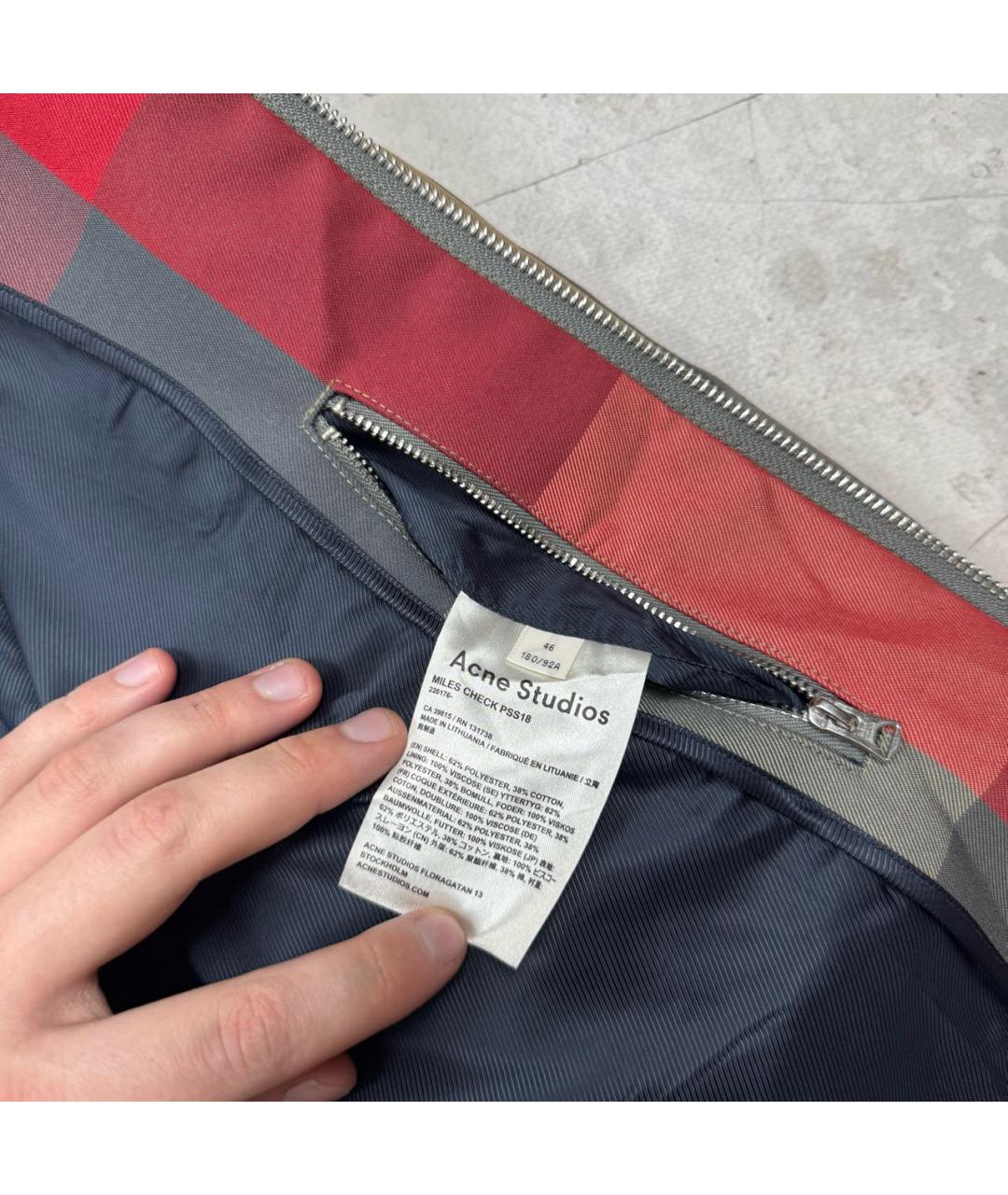 ACNE STUDIOS Мульти куртка, фото 6