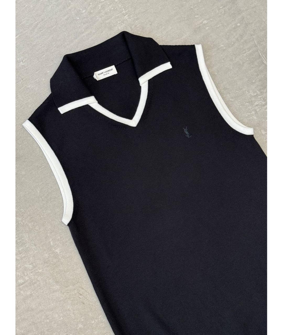 SAINT LAURENT Мульти хлопковая водолазка, фото 2