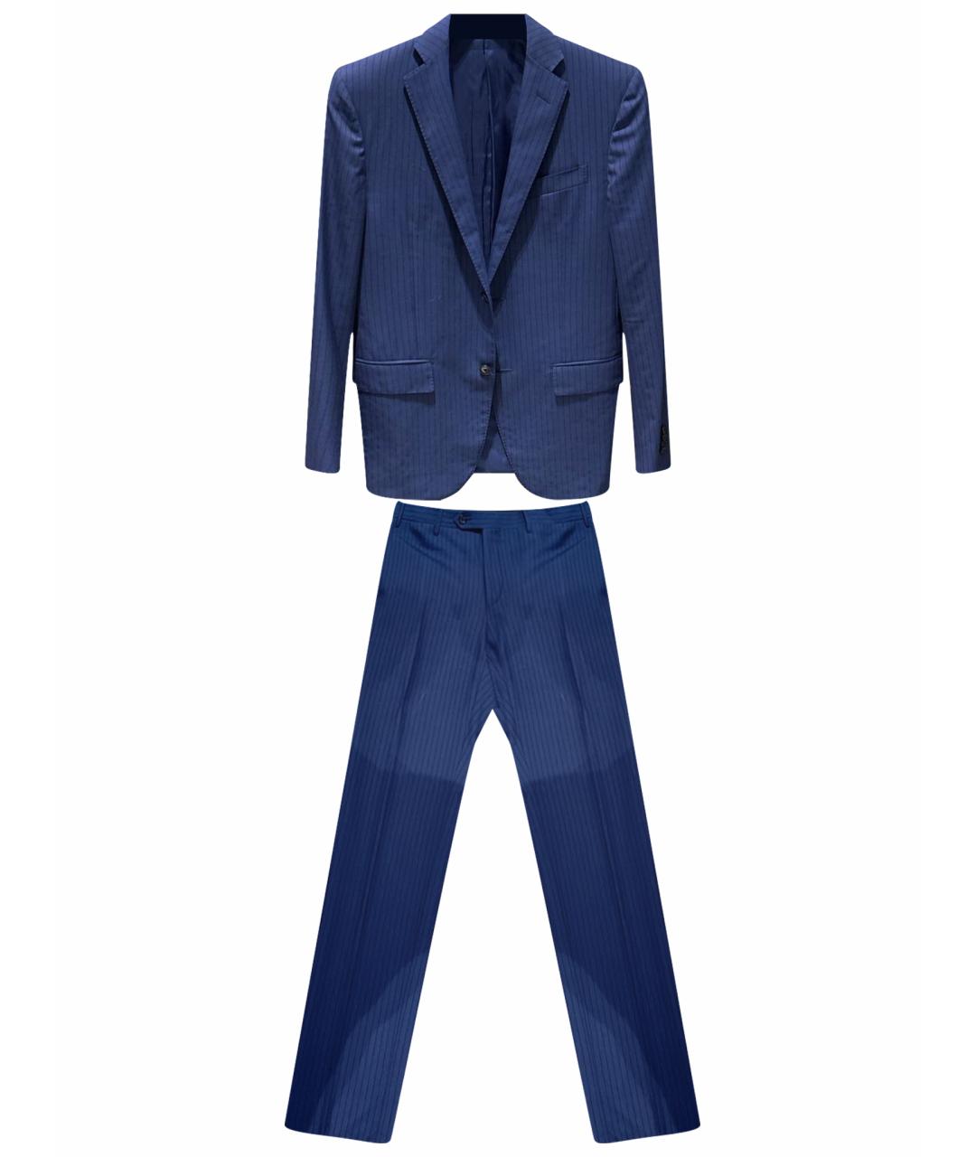 CORNELIANI Темно-синий классический костюм, фото 1