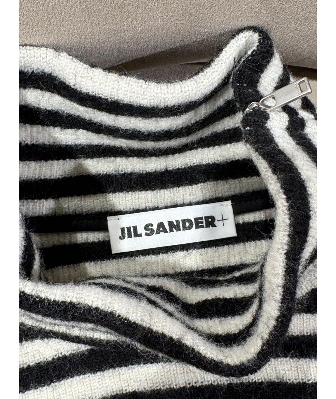 JIL SANDER Черная шерстяная водолазка, фото 4