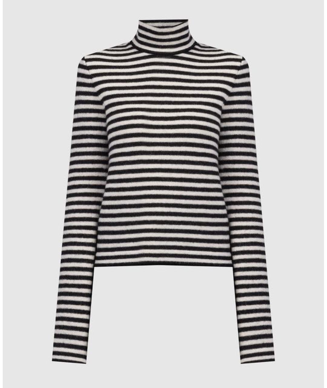 JIL SANDER Черная шерстяная водолазка, фото 9