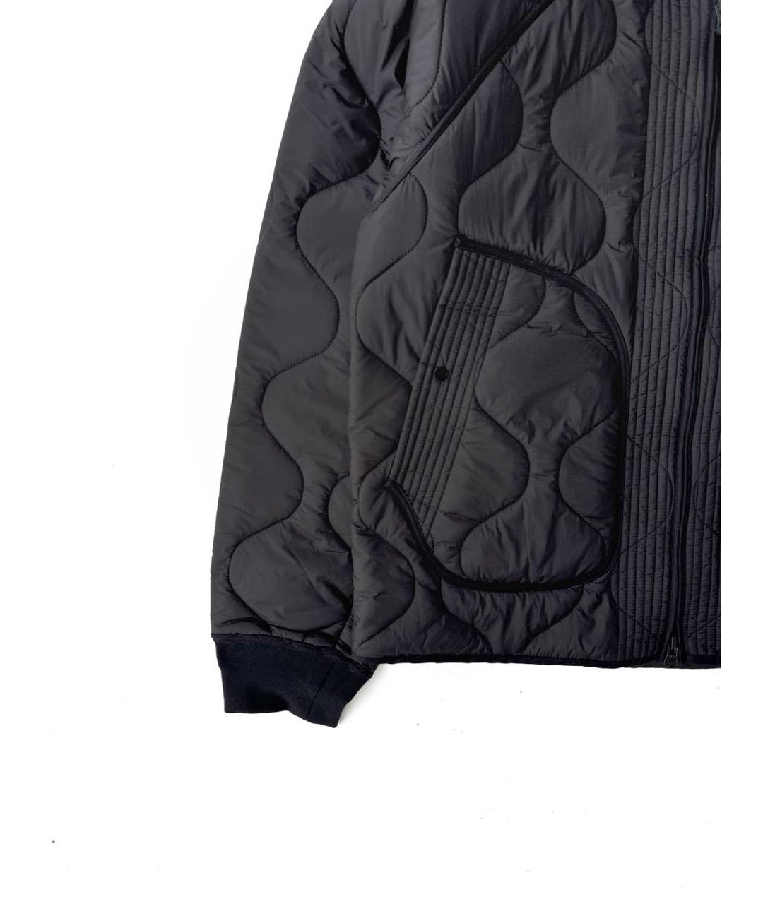 CP COMPANY Черная полиэстеровая куртка, фото 2