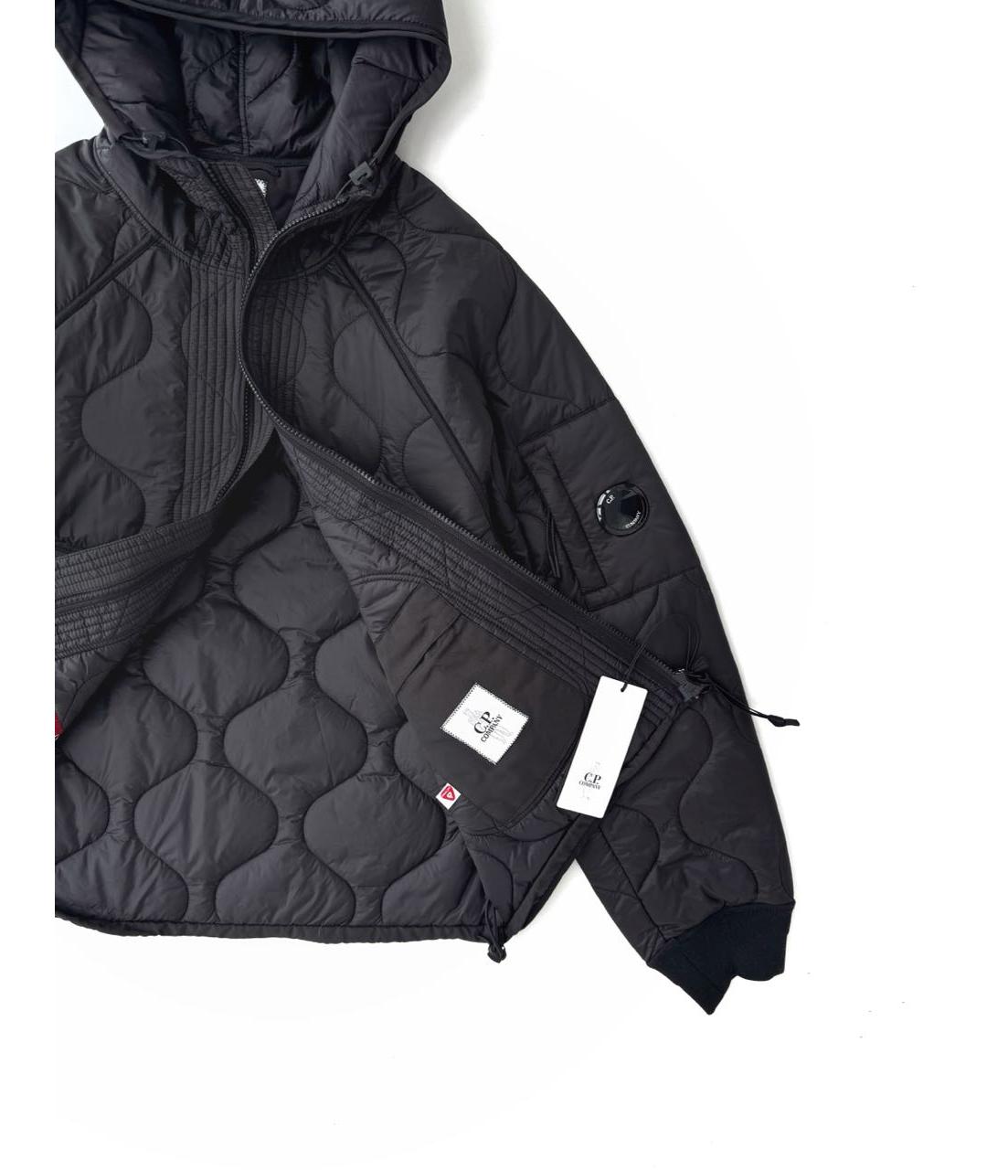 CP COMPANY Черная полиэстеровая куртка, фото 5
