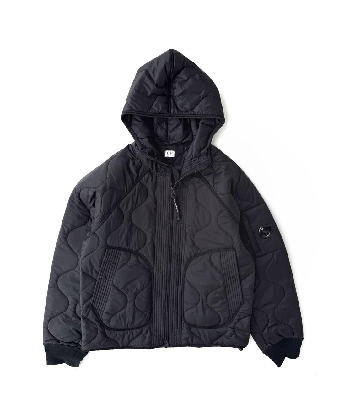 CP COMPANY Черная полиэстеровая куртка, фото 1