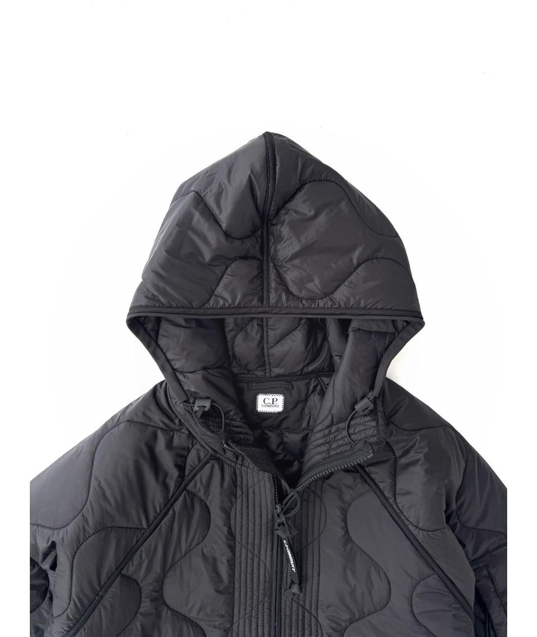 CP COMPANY Черная полиэстеровая куртка, фото 4