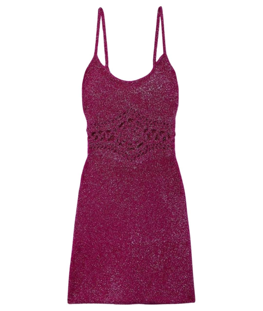 AREA Фиолетовое коктейльное платье, фото 1