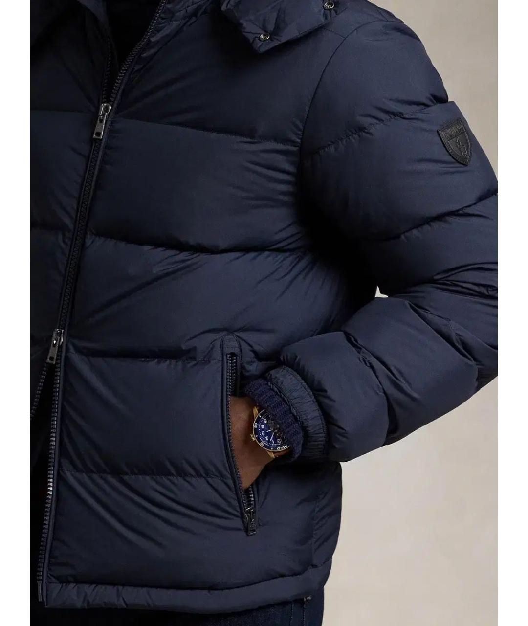 POLO RALPH LAUREN Темно-синий пуховик, фото 4
