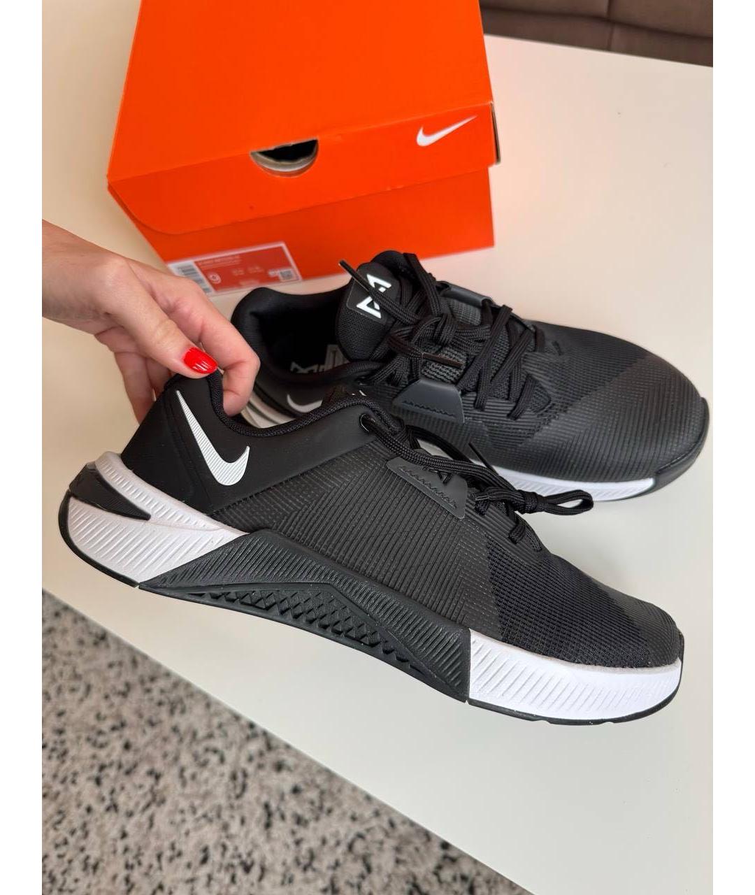 NIKE Черные текстильные кроссовки, фото 6