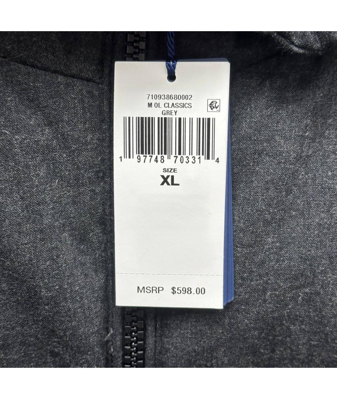 POLO RALPH LAUREN Серый пуховик, фото 8