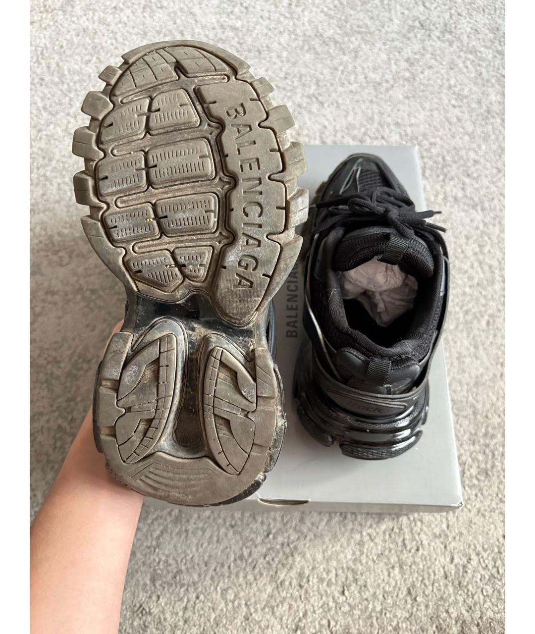 BALENCIAGA Черные кроссовки, фото 6