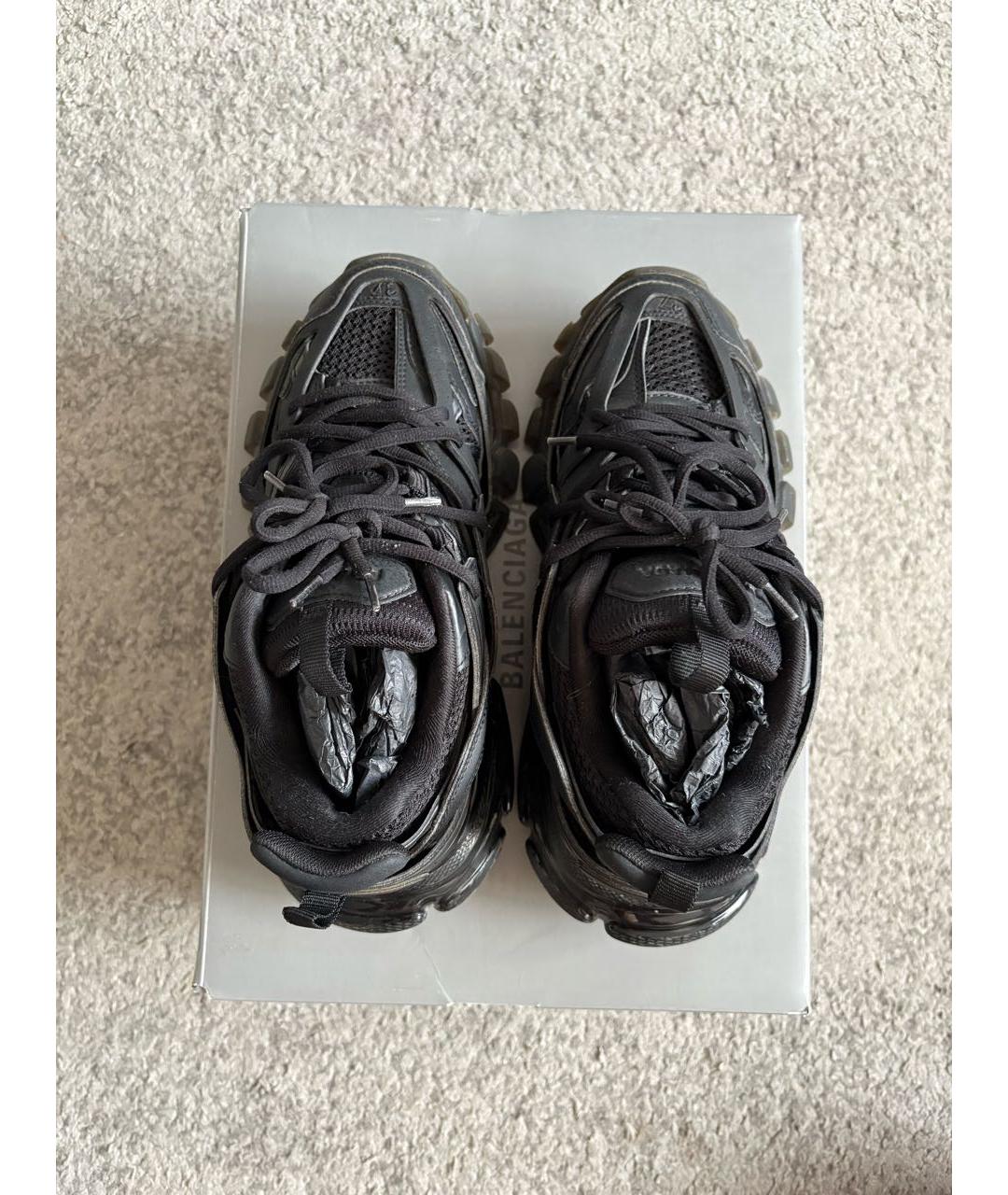 BALENCIAGA Черные кроссовки, фото 3
