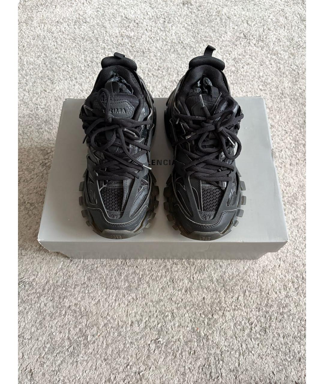 BALENCIAGA Черные кроссовки, фото 2