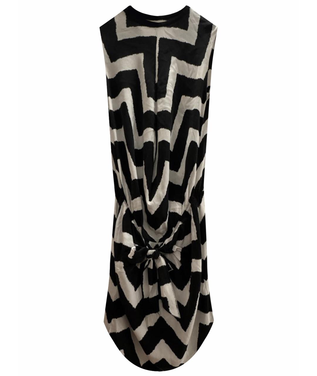 Carven Белое шелковое повседневное платье, фото 1