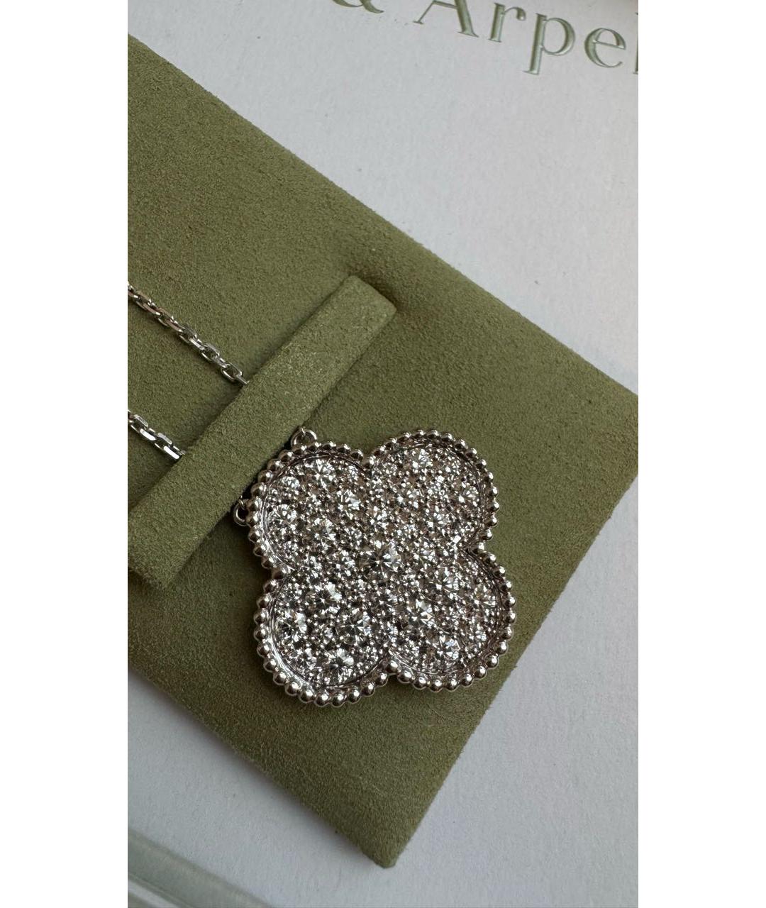 VAN CLEEF & ARPELS Белая подвеска из белого золота, фото 4