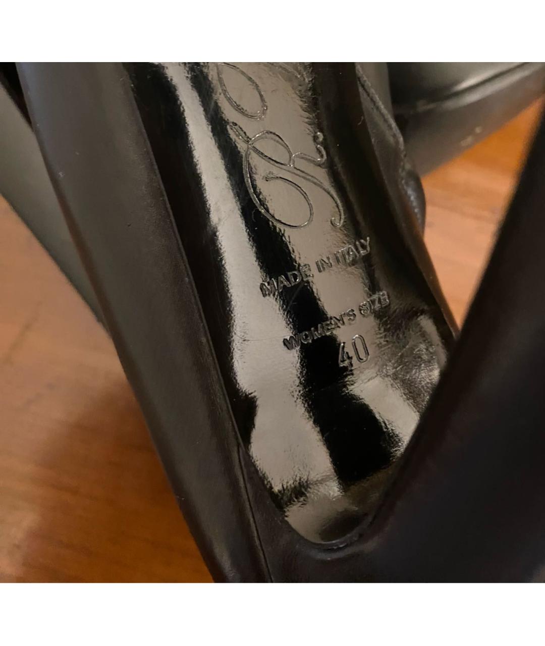 ROGER VIVIER Черные кожаные ботильоны, фото 7