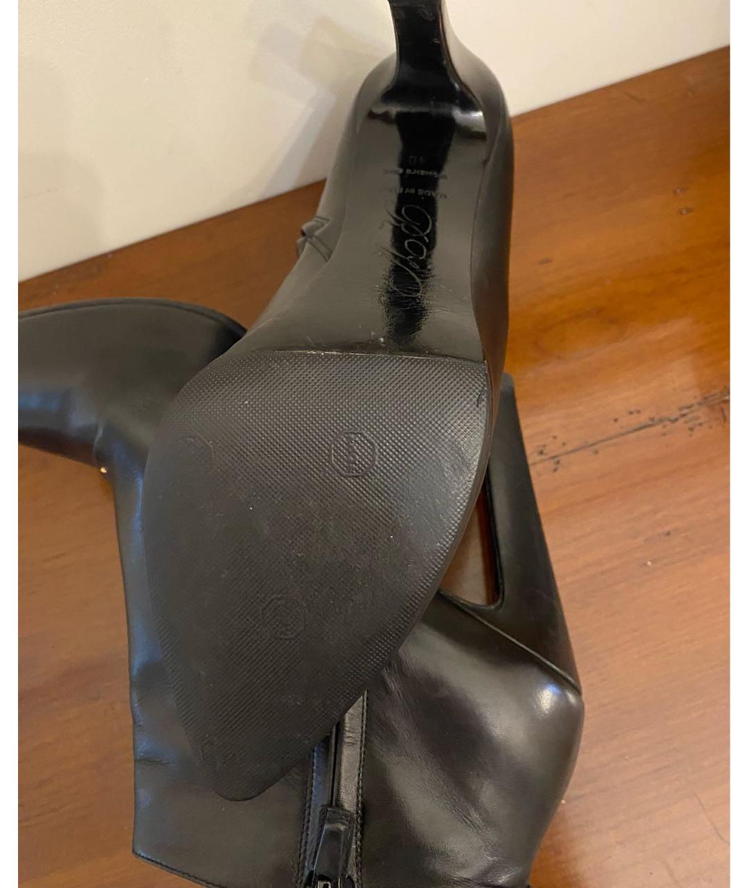 ROGER VIVIER Черные кожаные ботильоны, фото 6