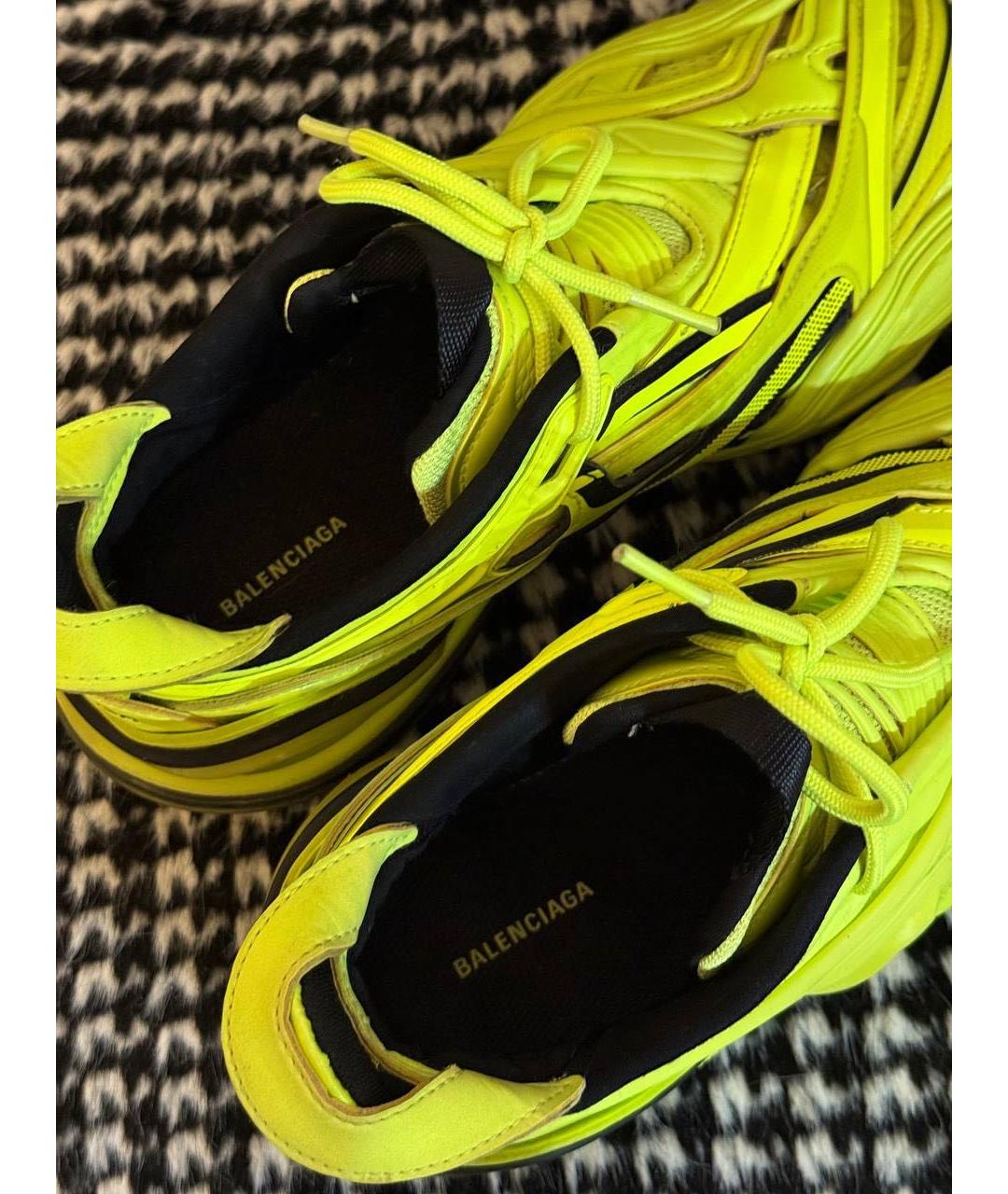 BALENCIAGA Салатовые кроссовки, фото 3
