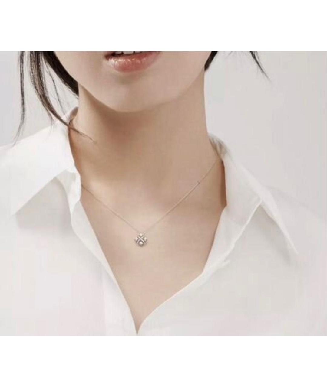 TIFFANY&CO Серебрянный платиновый кулон, фото 2